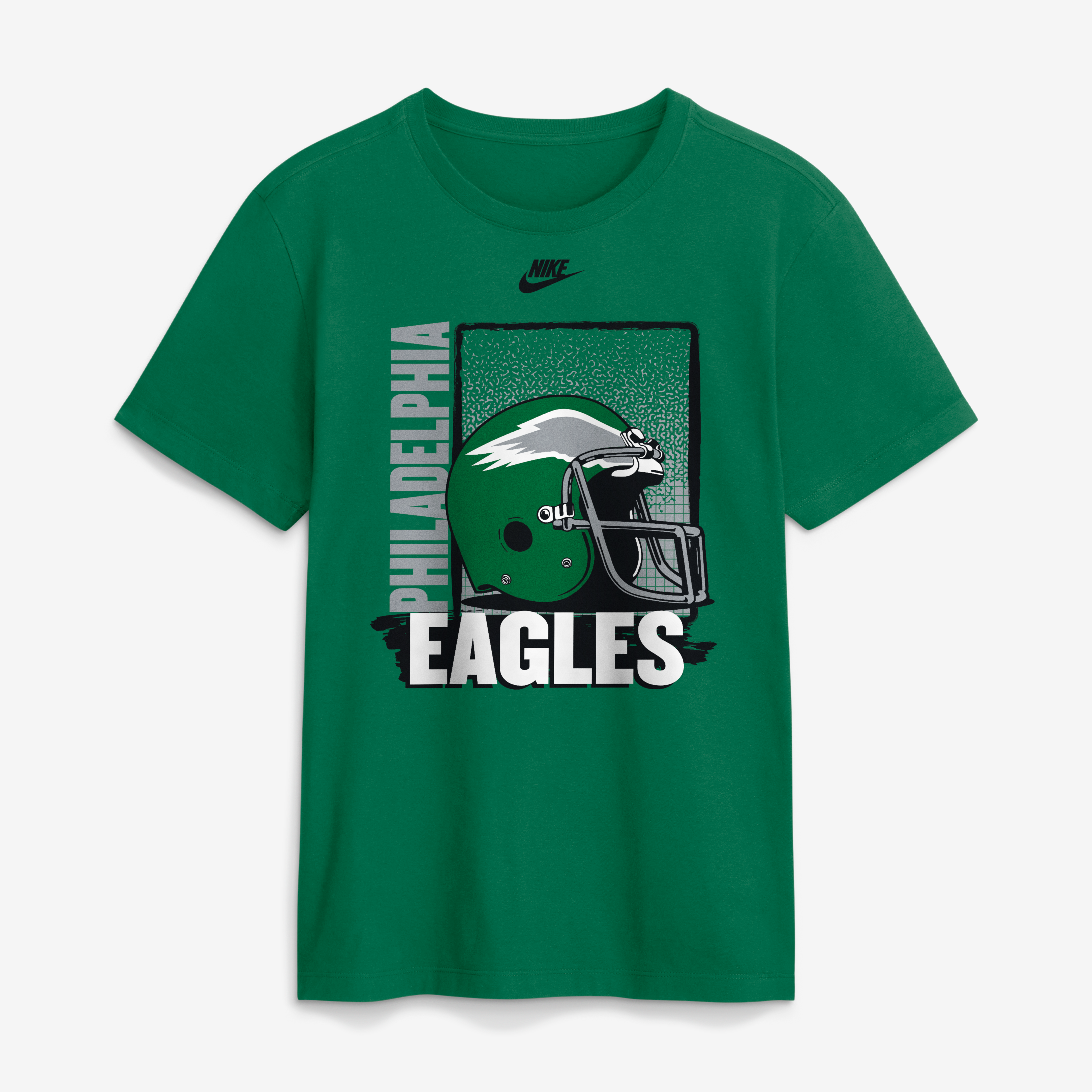 Men's Nike Kelly Green Philadelphia Eagles Vintage Power Game Club T-Shirt