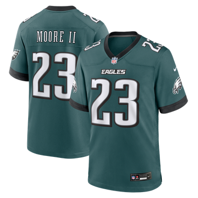 Kenny Moore II Philadelphia Eagles Nike Team Game Jersey - Midnight Green