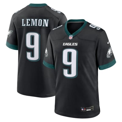 Makai Lemon Philadelphia Eagles Nike Alternate Game Jersey - Black
