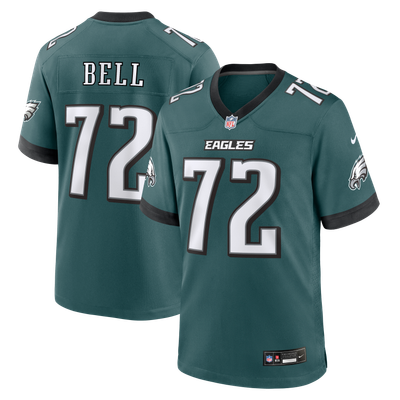Markel Bell Philadelphia Eagles Nike Team Game Jersey - Midnight Green