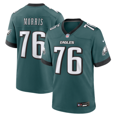 Micah Morris Philadelphia Eagles Nike Team Game Jersey - Midnight Green