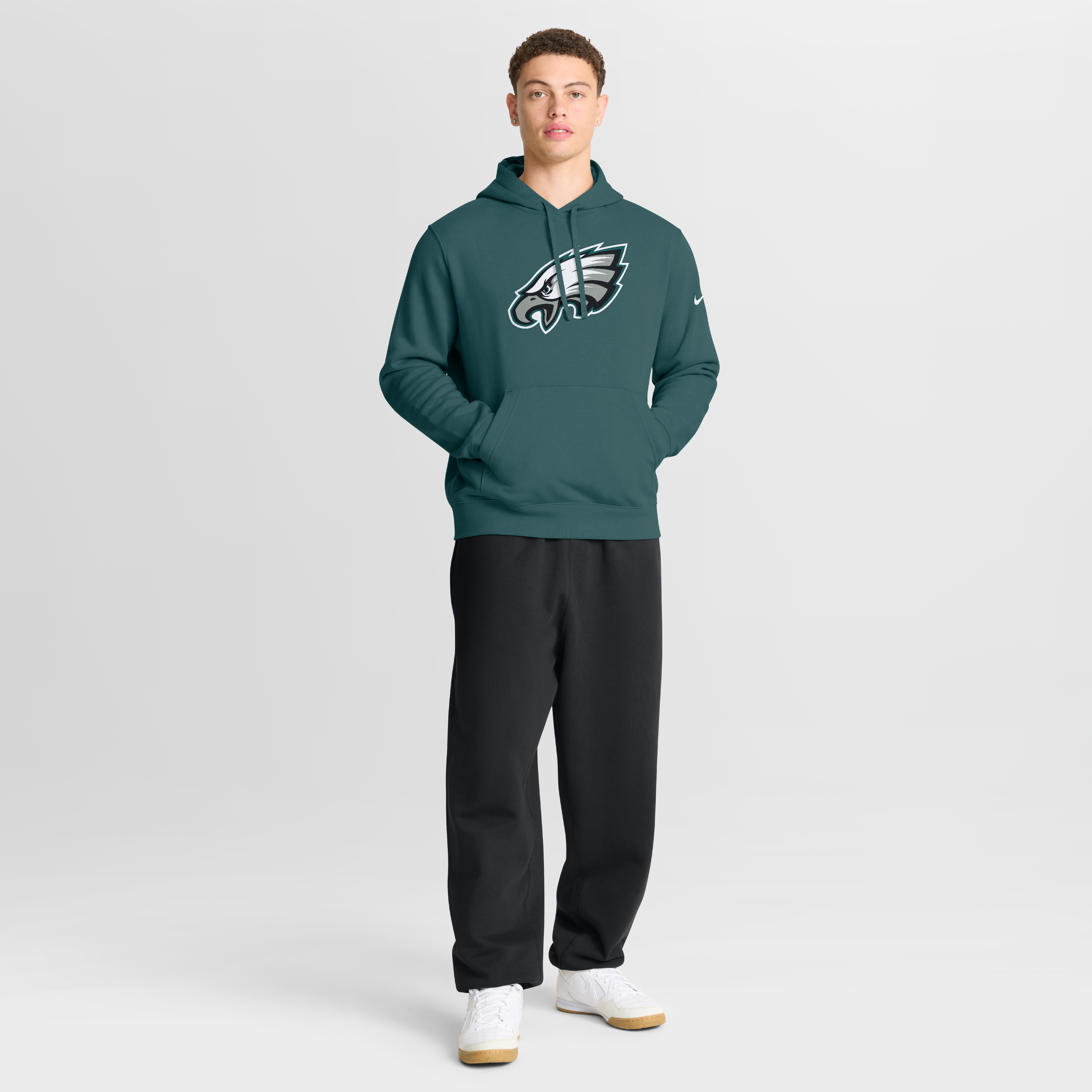 Men's Nike Midnight Green Philadelphia Eagles Club Fleece Pullover Hoodie