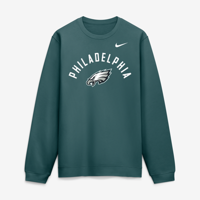 Philadelphia Eagles Nike Primetime Club Sweatshirt - Midnight Green