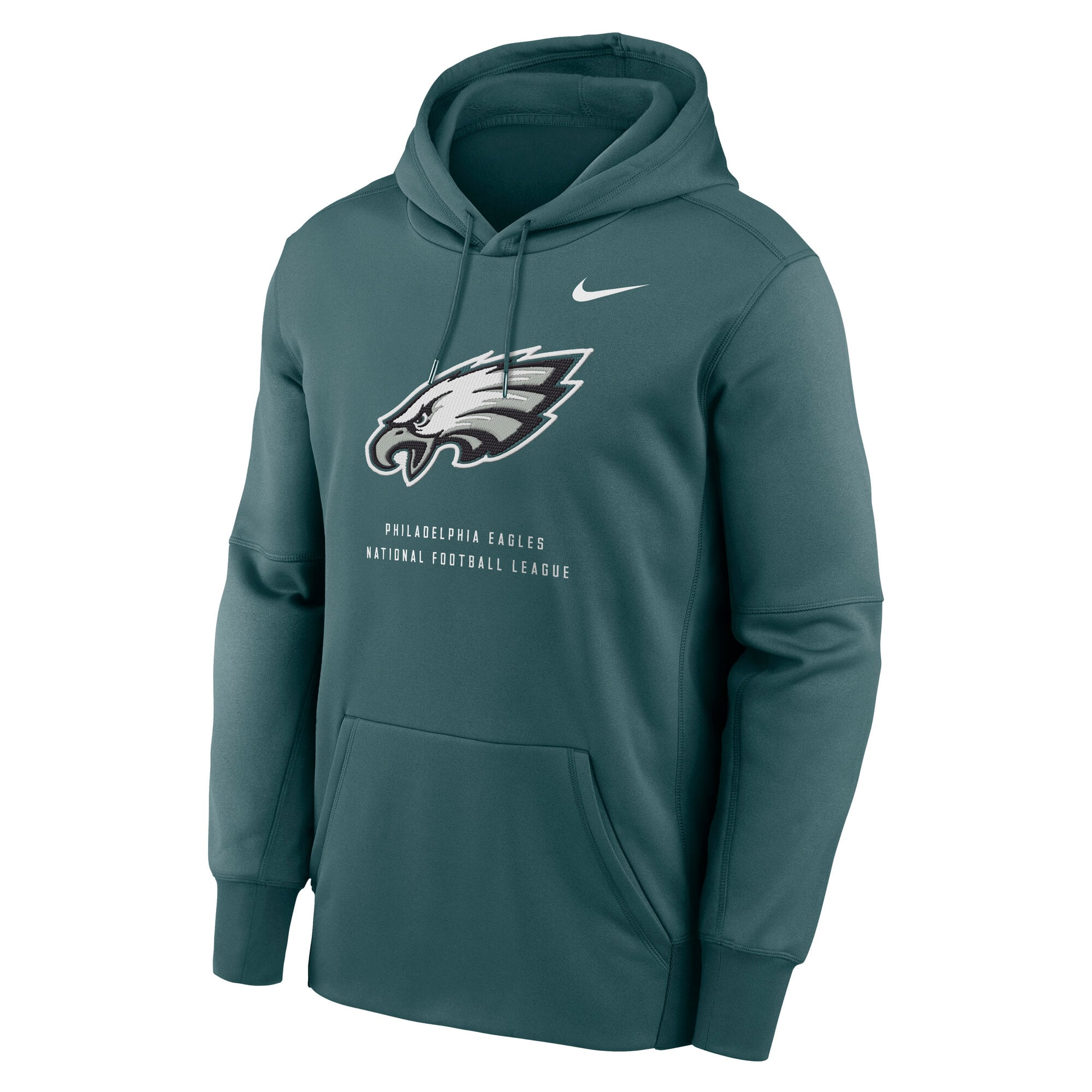 Men's Nike Midnight Green Philadelphia Eagles Primetime Therma-FIT Hoodie