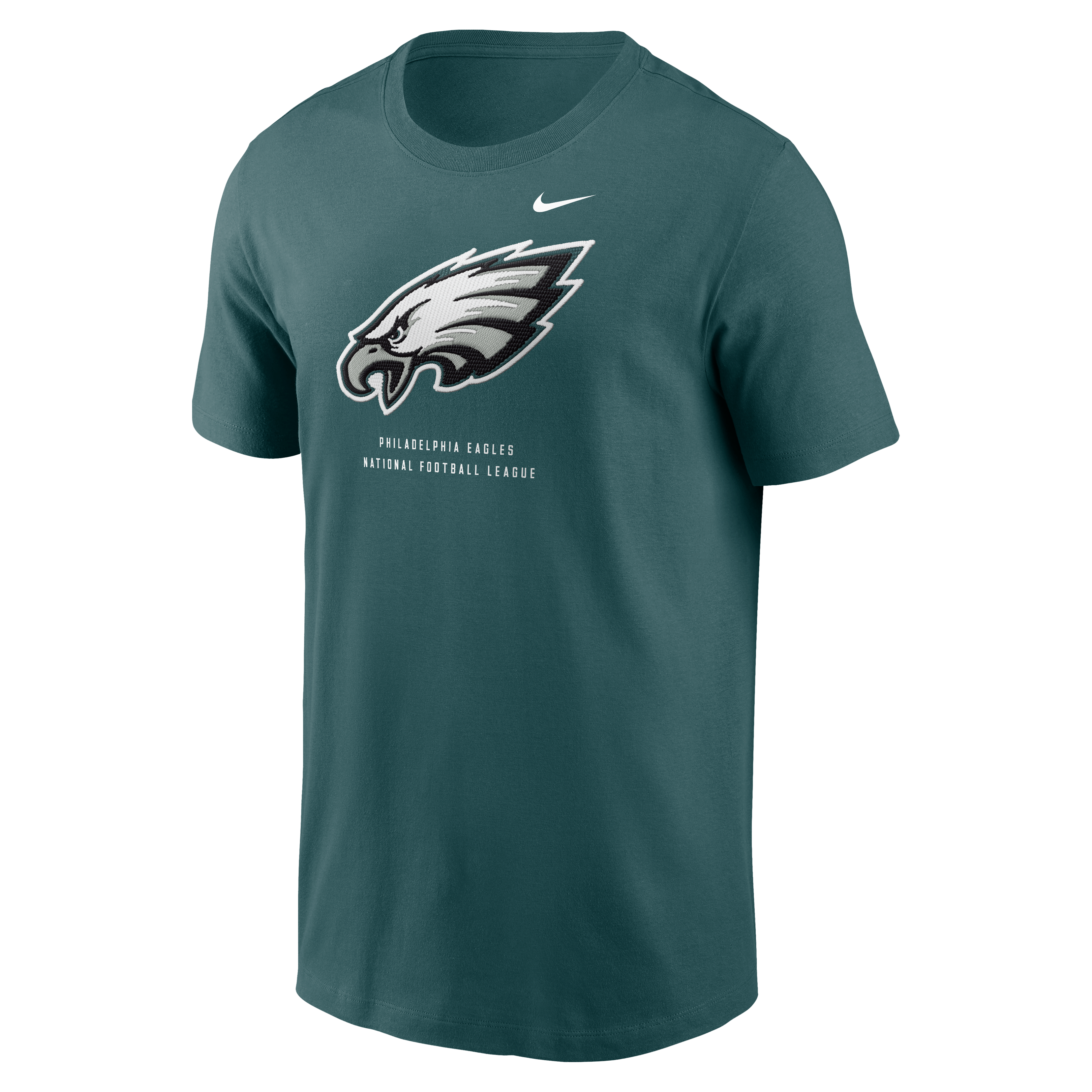 T-shirt Nike vert nuit pour homme, Philadelphia Eagles, propriété de