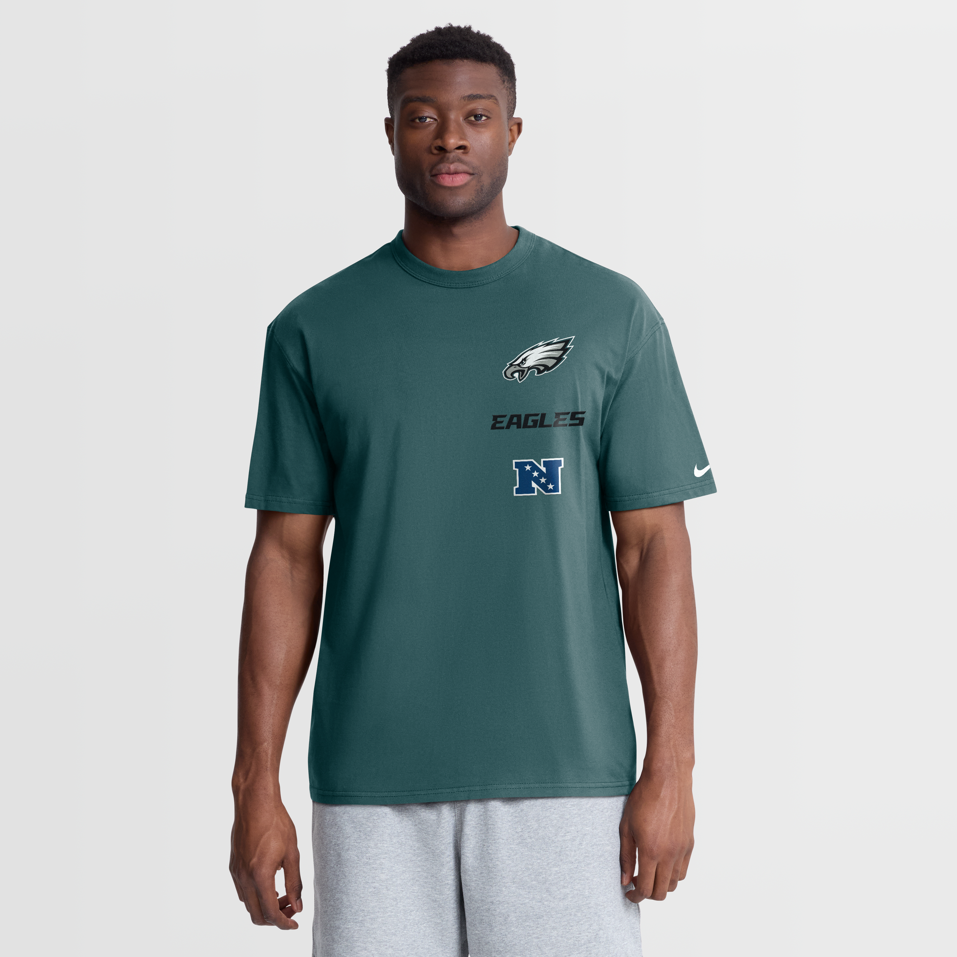 Men's Nike Midnight Green Philadelphia Eagles The Forward Heavyweight Max90 T-Shirt