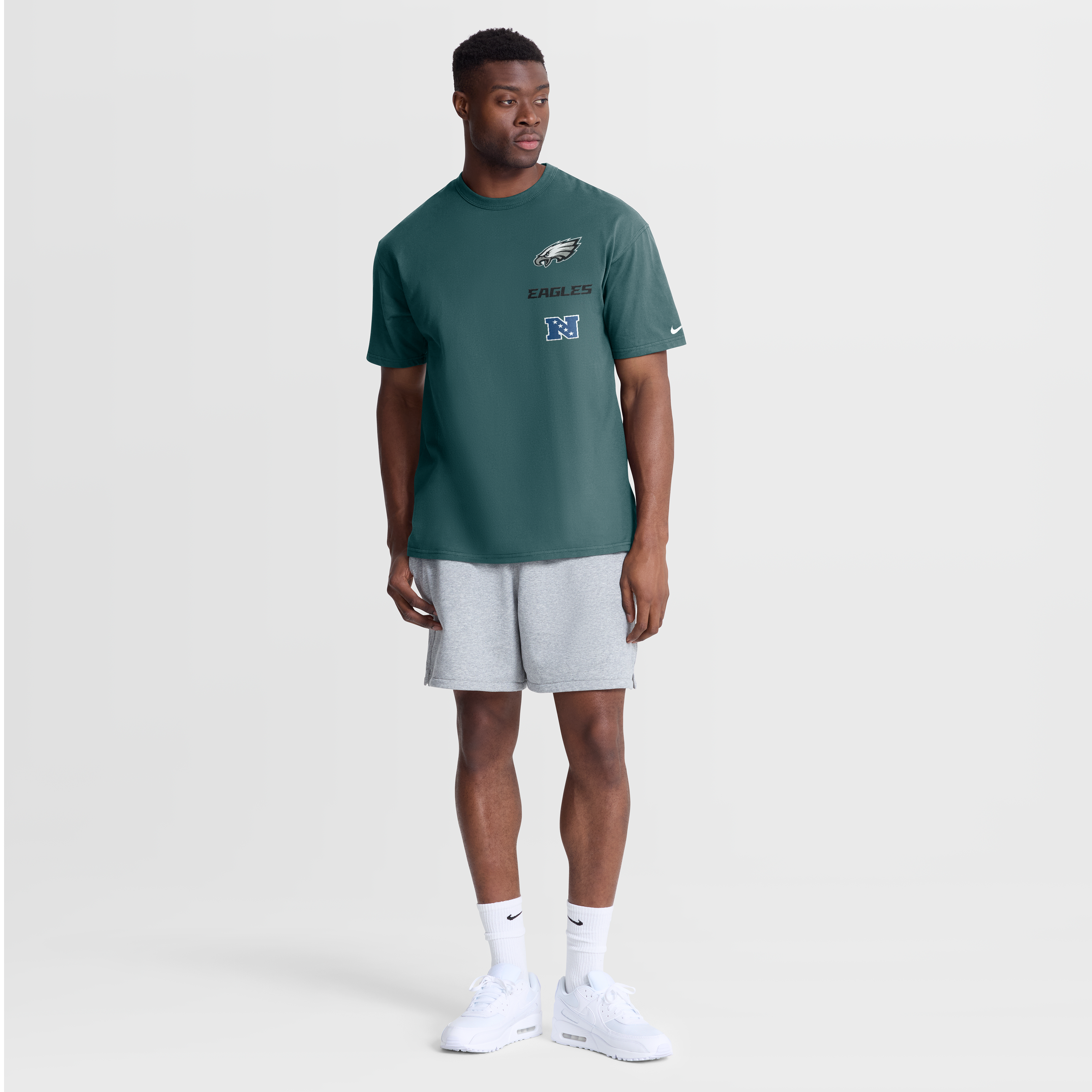 Men's Nike Midnight Green Philadelphia Eagles The Forward Heavyweight Max90 T-Shirt