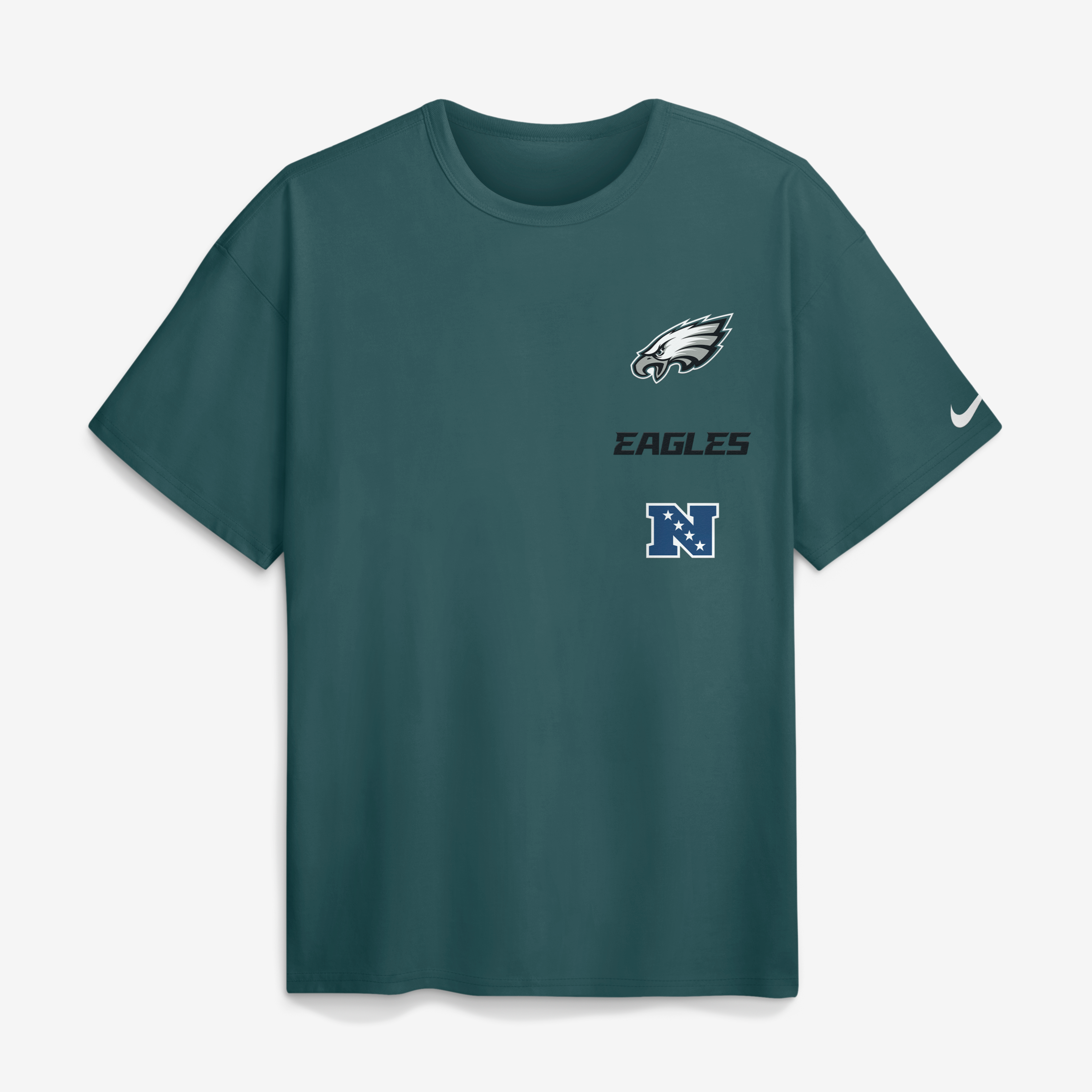 Men's Nike Midnight Green Philadelphia Eagles The Forward Heavyweight Max90 T-Shirt