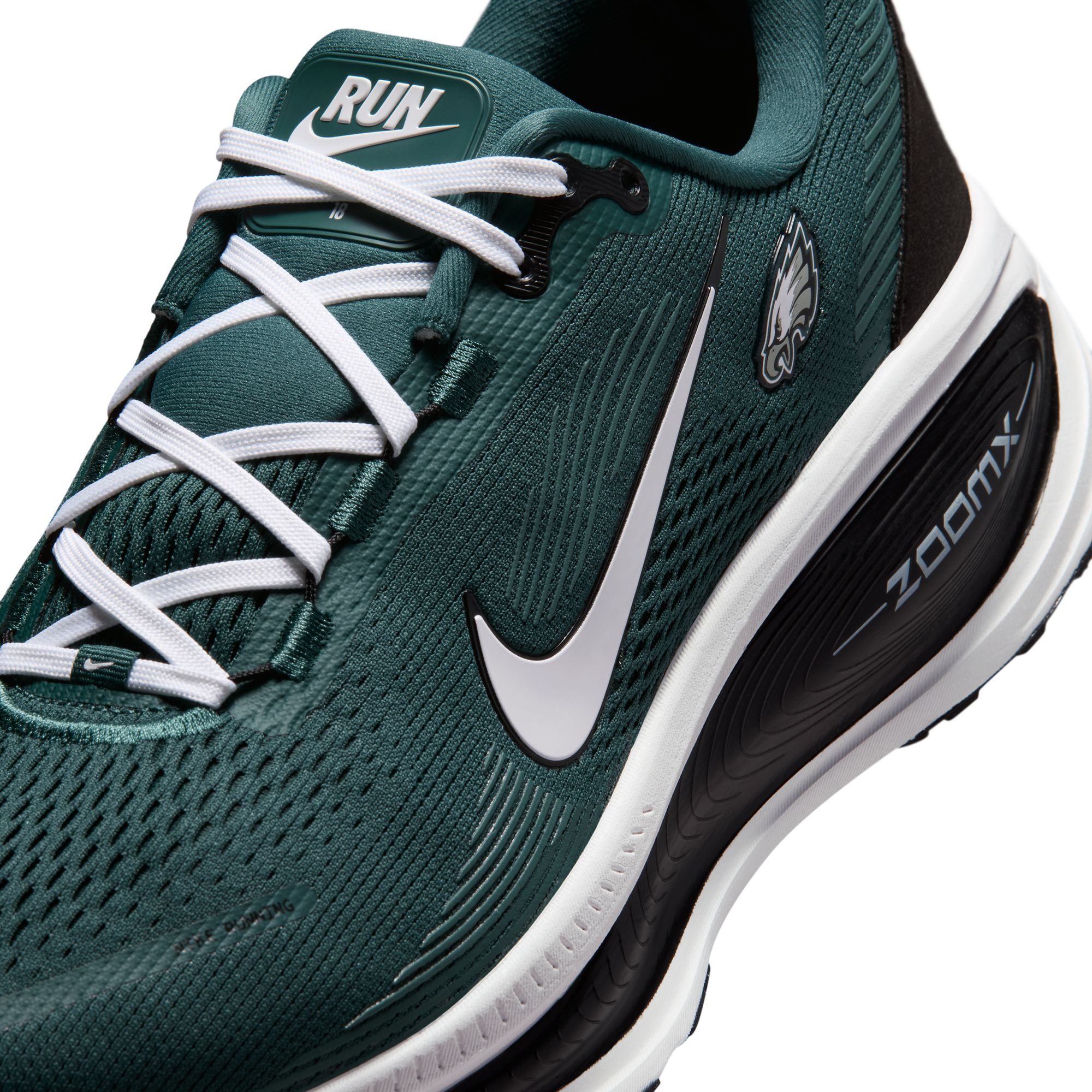 Men's Nike Philadelphia Eagles Vomero 18 Running Shoes