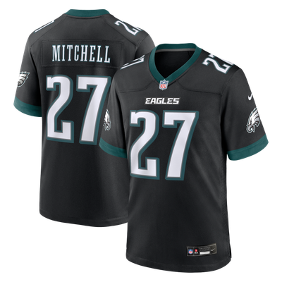 Quinyon Mitchell Philadelphia Eagles Nike Alternate Game Jersey - Black
