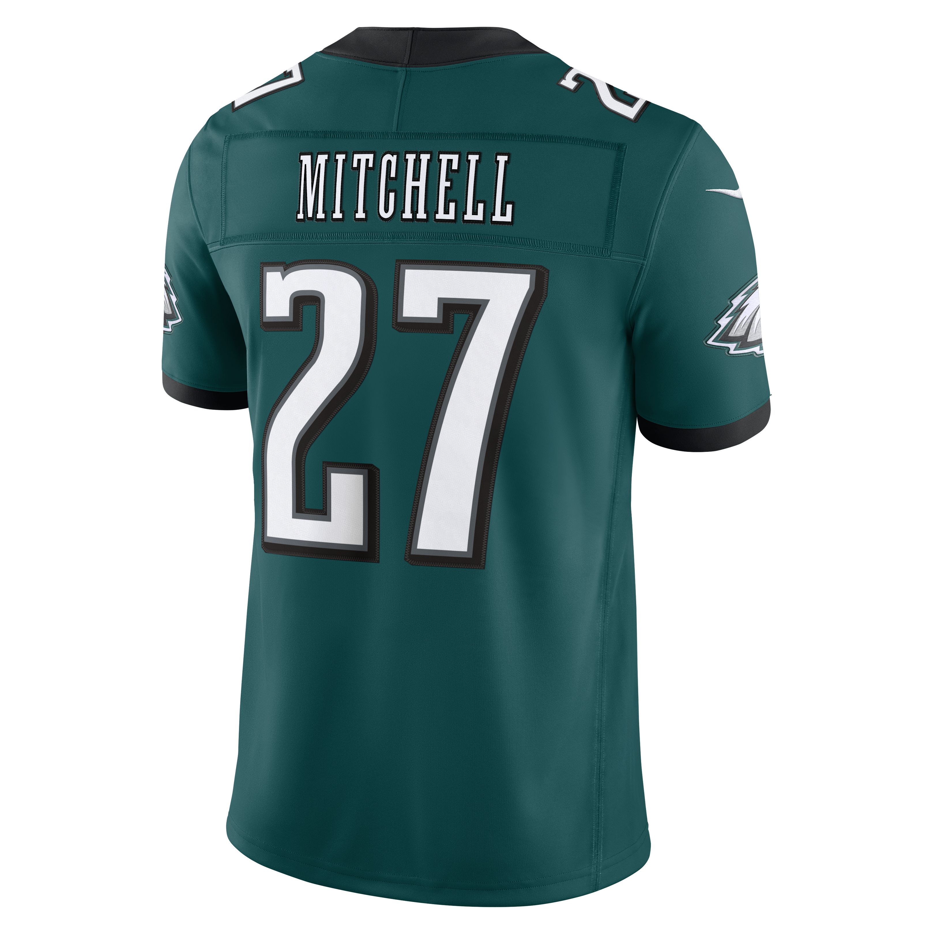 Men's Nike Quinyon Mitchell Midnight Green Philadelphia Eagles Team Vapor F.U.S.E. Stitched Limited Jersey