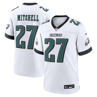Quinyon Mitchell Philadelphia Eagles Nike Game Jersey - White