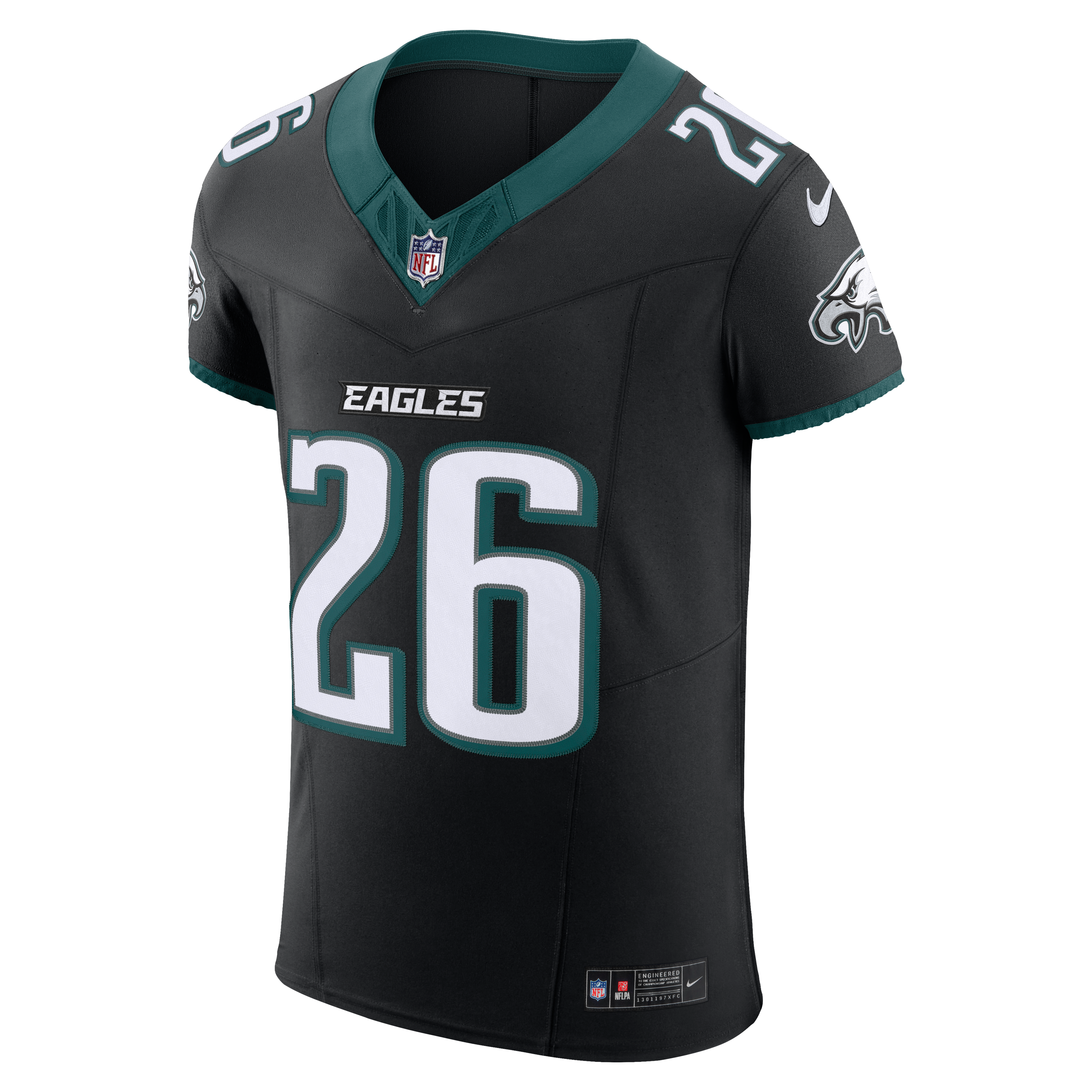 Maillot Nike Saquon Barkley noir alternatif Philadelphia Eagles pour homme