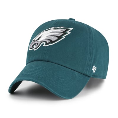 Philadelphia Eagles '47 Brand Cleanup Adjustable Hat - Midnight Green