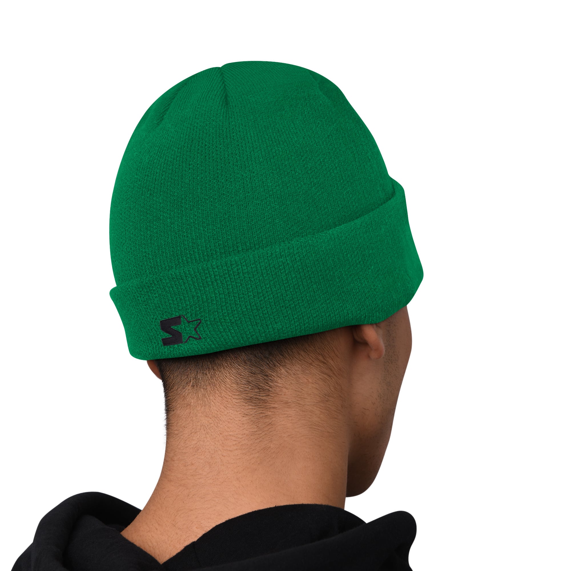 Men's Starter  Green Philadelphia Eagles Hoodie and Cuffed Knit Hat Combo Pack