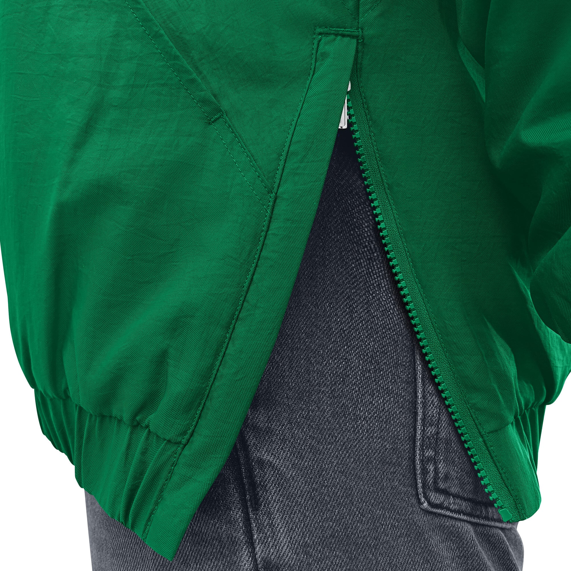 Veste à capuche demi-zip Starter Kelly Green Philadelphia Eagles pour homme