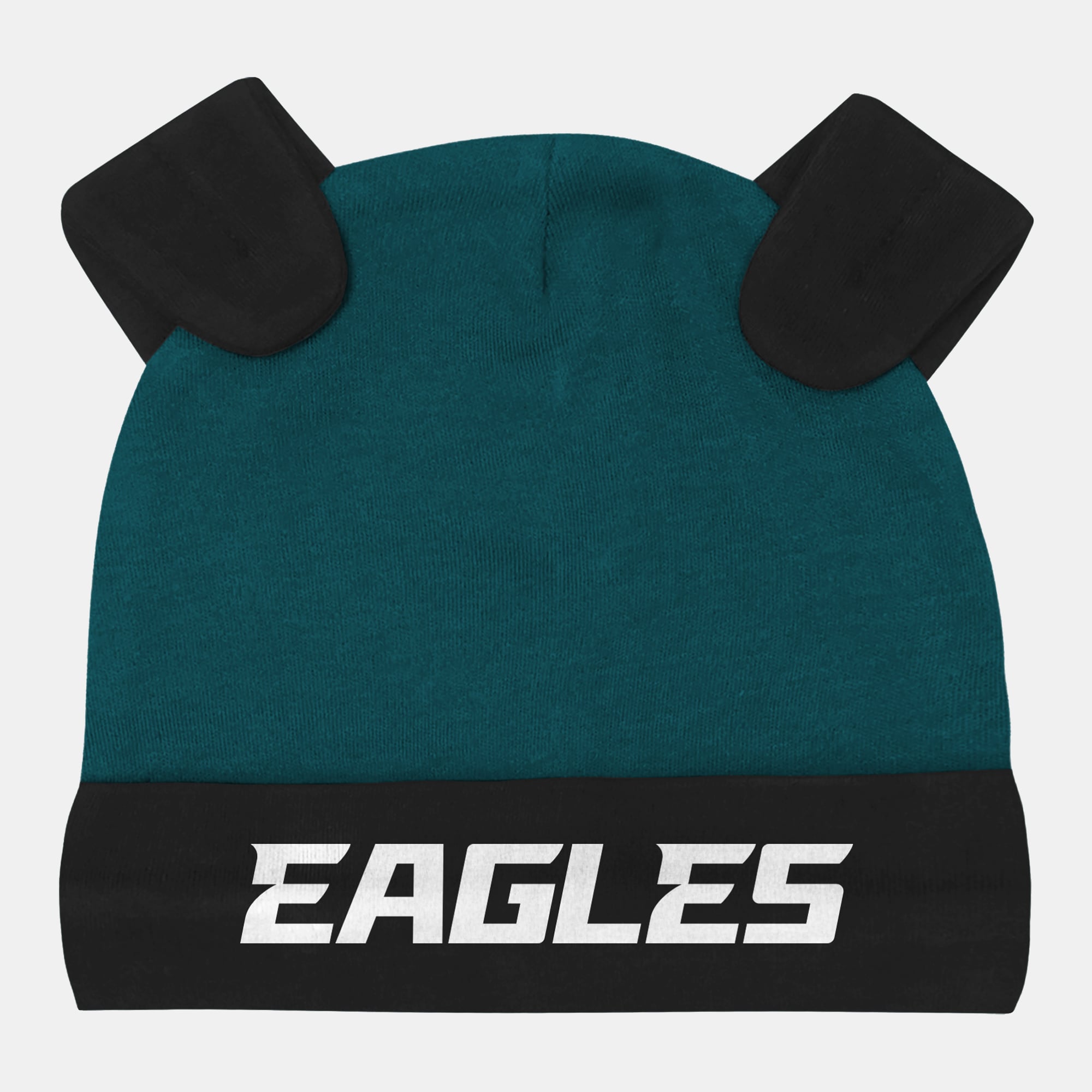 Ensemble pantalon et bonnet 3 pièces pour nouveau-né Outerstuff Heather Gray Philadelphia Eagles Huddles & Giggles