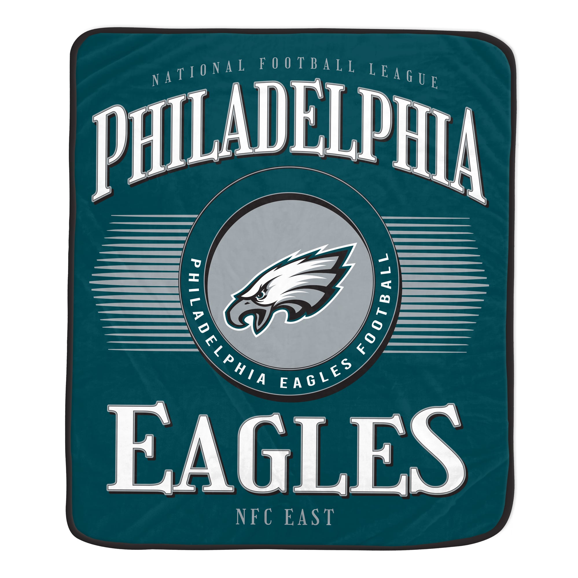 Couverture ultra douce Pegasus Philadelphia Eagles Spotlight Arch 60" x 70"