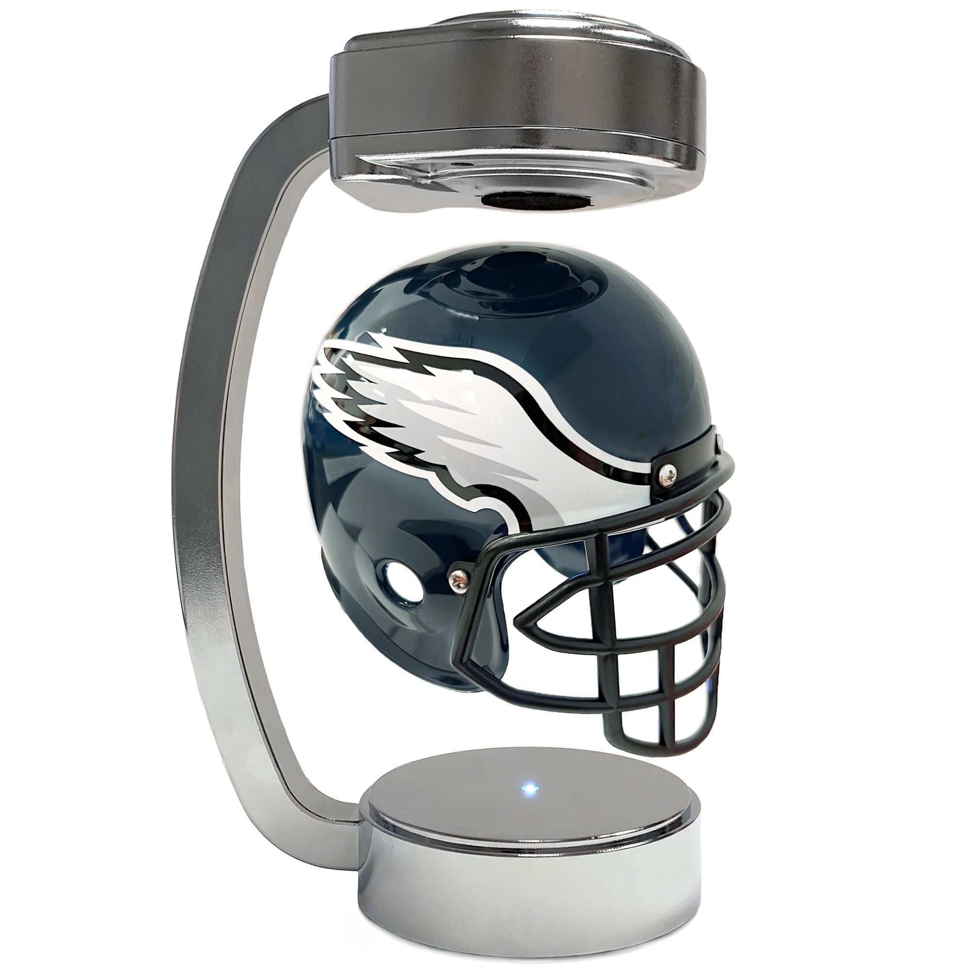 Casque Mini Hover à base chromée des Eagles de Philadelphie