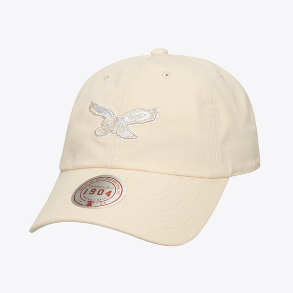 Philadelphia Eagles Cream Fashion Basic Strapback Adjustable Hat display picture 2
