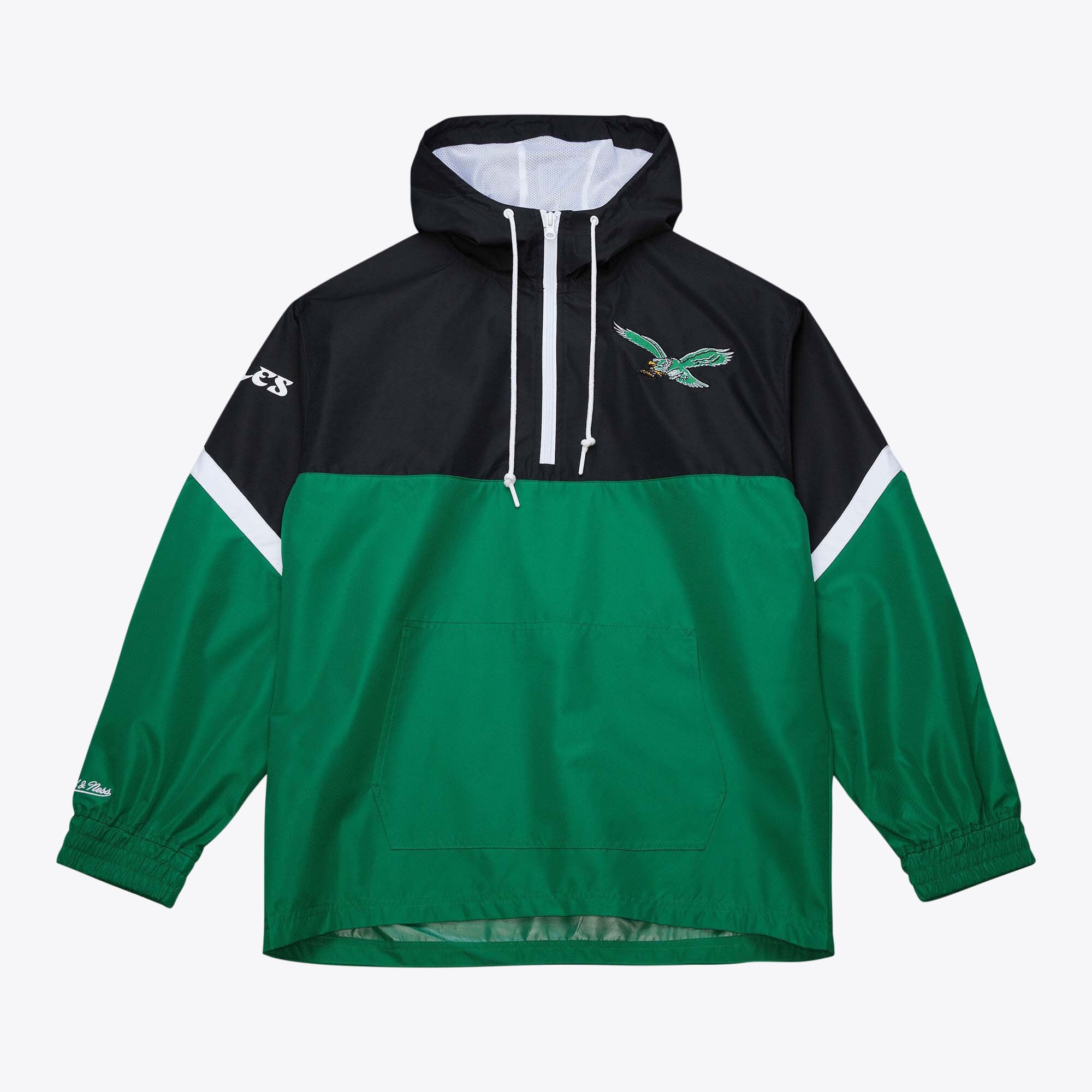 Philadelphia Eagles Mitchell & Ness Tie Breaker Anorak Windbreaker 