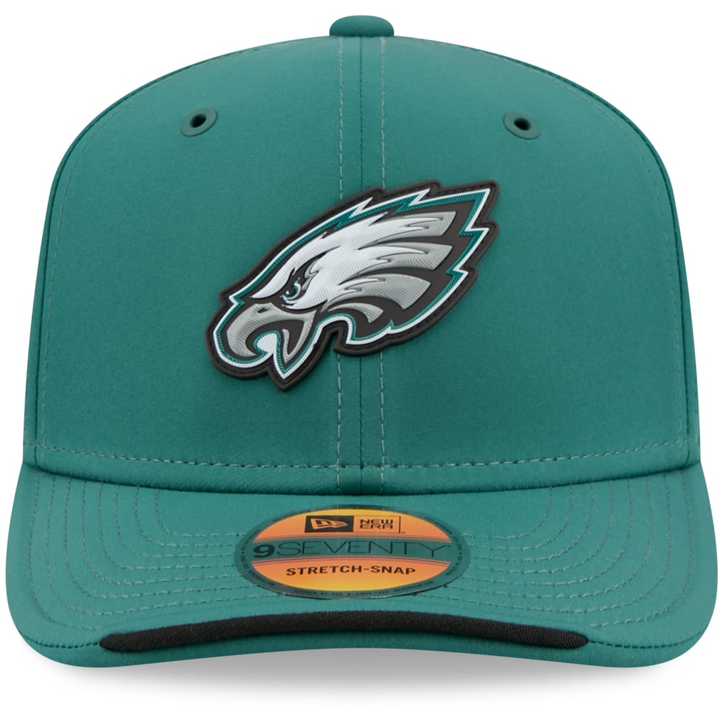 Gorra New Era 2026 Sideline 9SEVENTY del Philadelphia Eagles