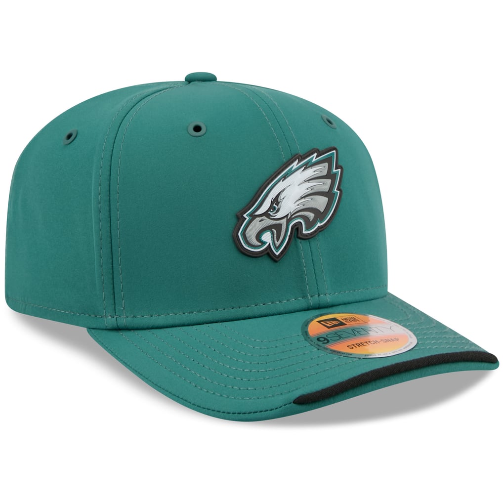 Gorra New Era 2026 Sideline 9SEVENTY del Philadelphia Eagles