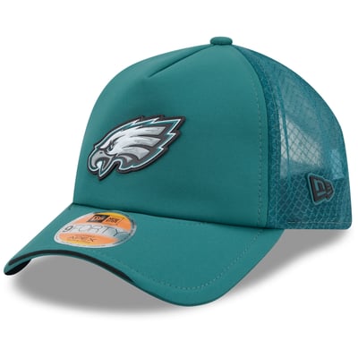 Gorra New Era 9FORTY Apex 2026 Sideline del Philadelphia Eagles