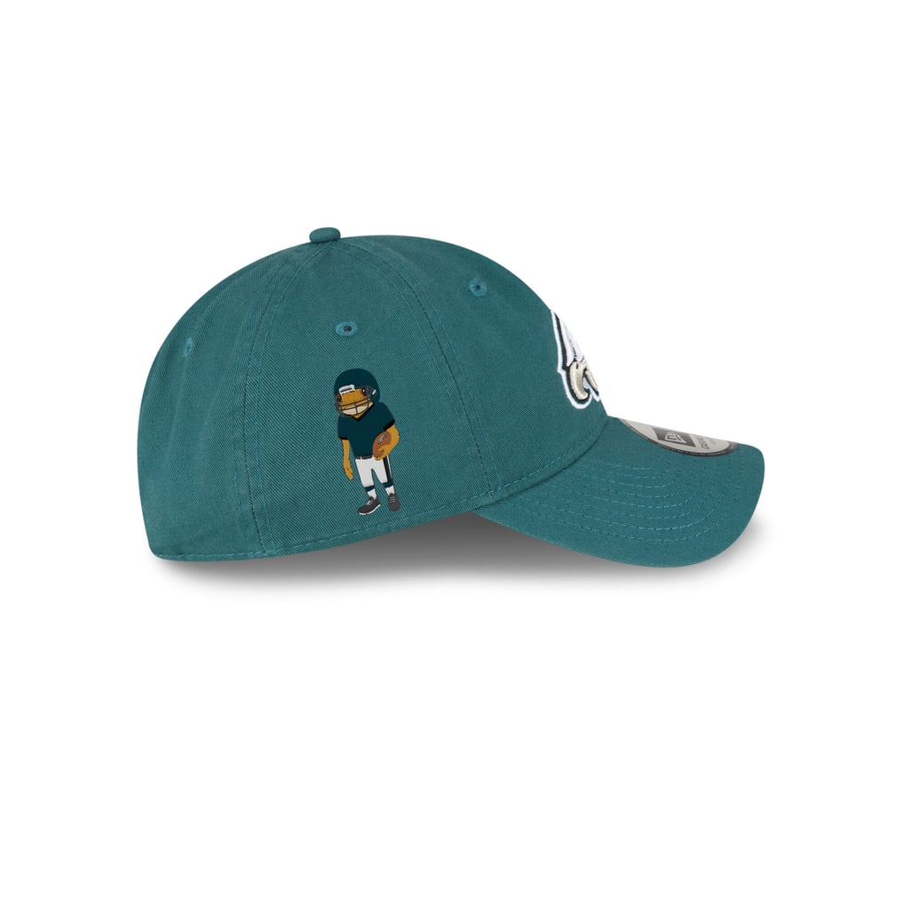 Gorra clásica informal New Era de Bad Bunny de los Philadelphia Eagles de la NFL