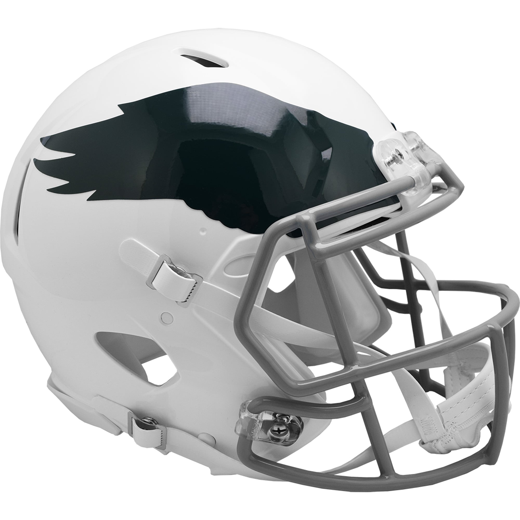 Casque authentique rétro Speed ​​Throwback des Eagles de Philadelphie, Riddell 1969-1973