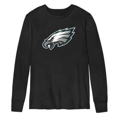 Philadelphia Eagles Outerstuff Preschool Primary Logo Long Sleeve T-Shirt - Black