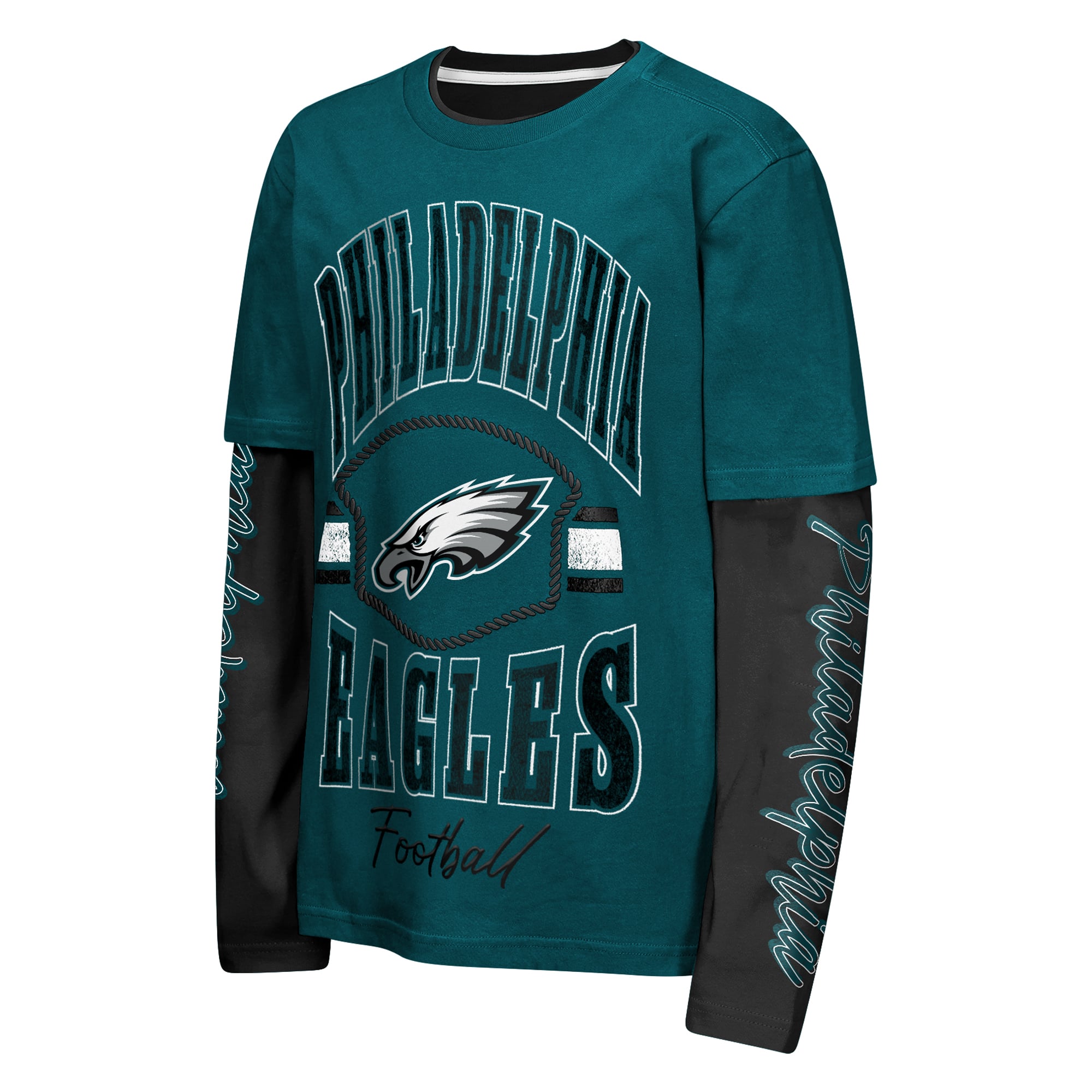 Preschool Outerstuff  Midnight Green/Black Philadelphia Eagles Motion Combo Set