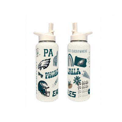 Philadelphia Eagles The Memory Company 34oz. Bling Quencher Bottle