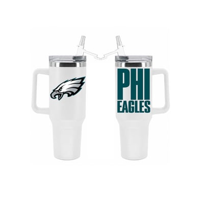 Philadelphia Eagles The Memory Company 40oz. Stainless Steel Tumbler with Flip Straw