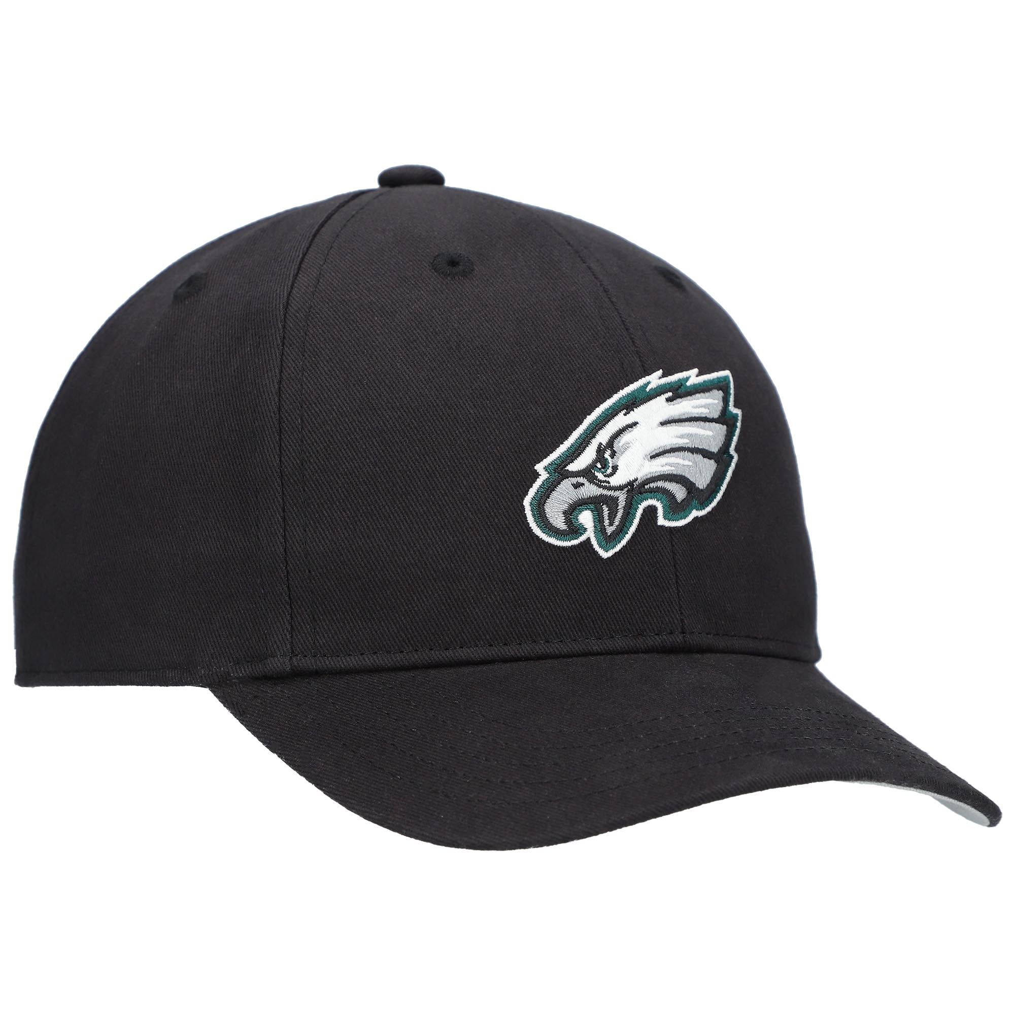Toddler '47 Black Philadelphia Eagles Basic MVP Adjustable Hat