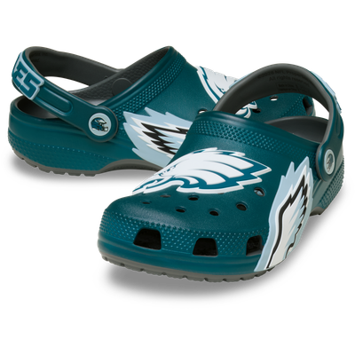  Philadelphia Eagles Crocs Toddler Classic Clog - Midnight Green