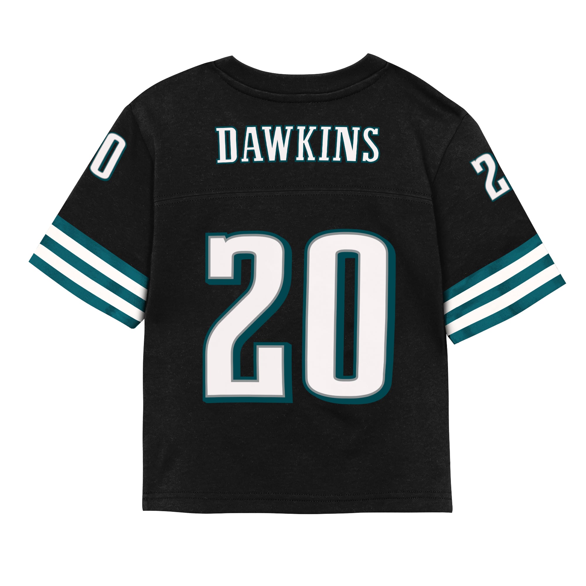 Ensemble short pour tout-petit Mitchell & Ness Brian Dawkins noir Philadelphia Eagles Playmaker