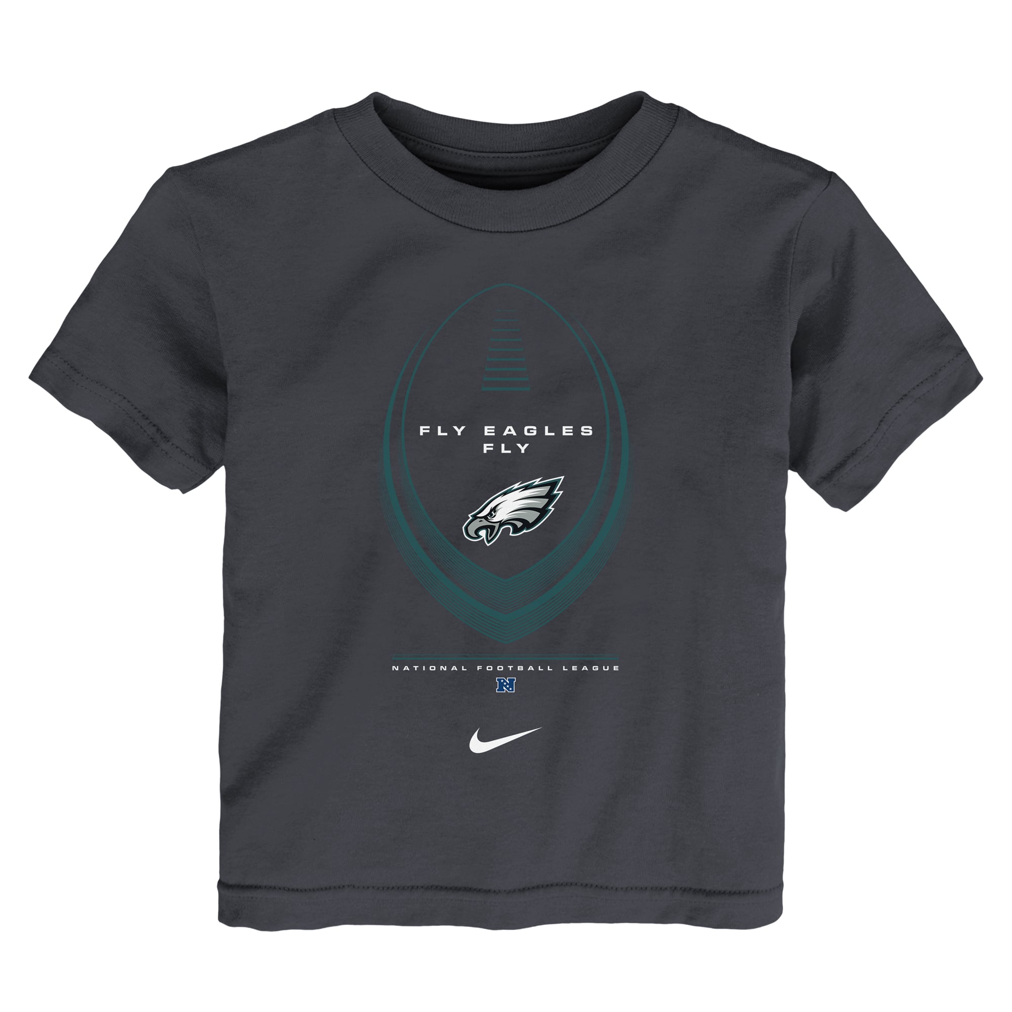 T-shirt Nike Dri-FIT noir pour tout-petit Philadelphia Eagles Legend Icon