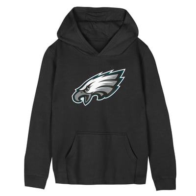  Philadelphia Eagles Outerstuff Toddler Primary Logo Fleece Hoodie - Black