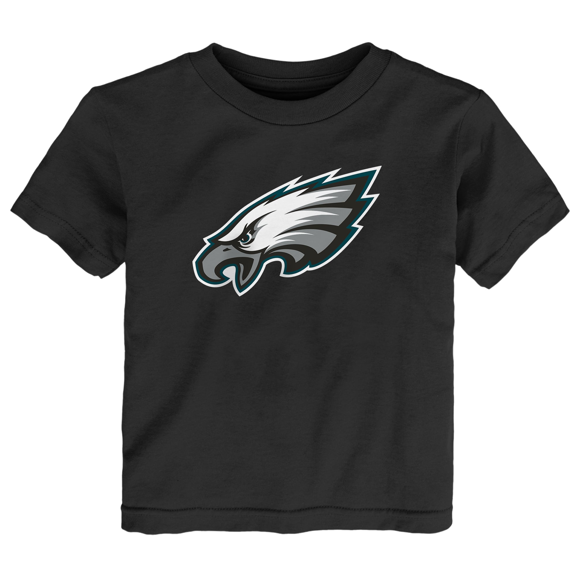 Toddler Outerstuff Black Philadelphia Eagles Primary Logo T-Shirt