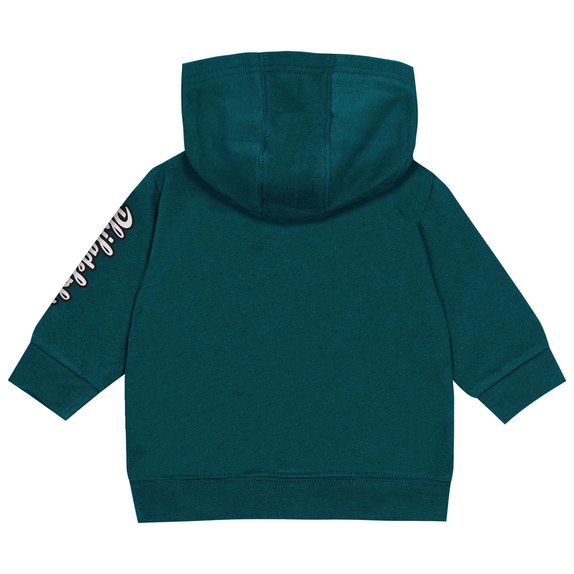 Ensemble polaire Outerstuff pour tout-petit, vert nuit, Philadelphia Eagles, sweat à capuche et pantalon Drive Stopper