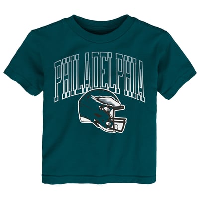 Philadelphia Eagles Outerstuff Toddler Game Face T-Shirt - Midnight Green
