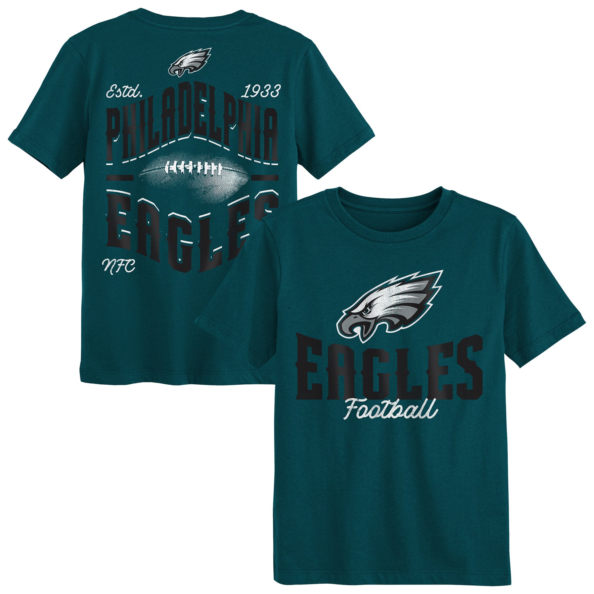 Toddler Outerstuff  Midnight Green Philadelphia Eagles Top Pick T-Shirt