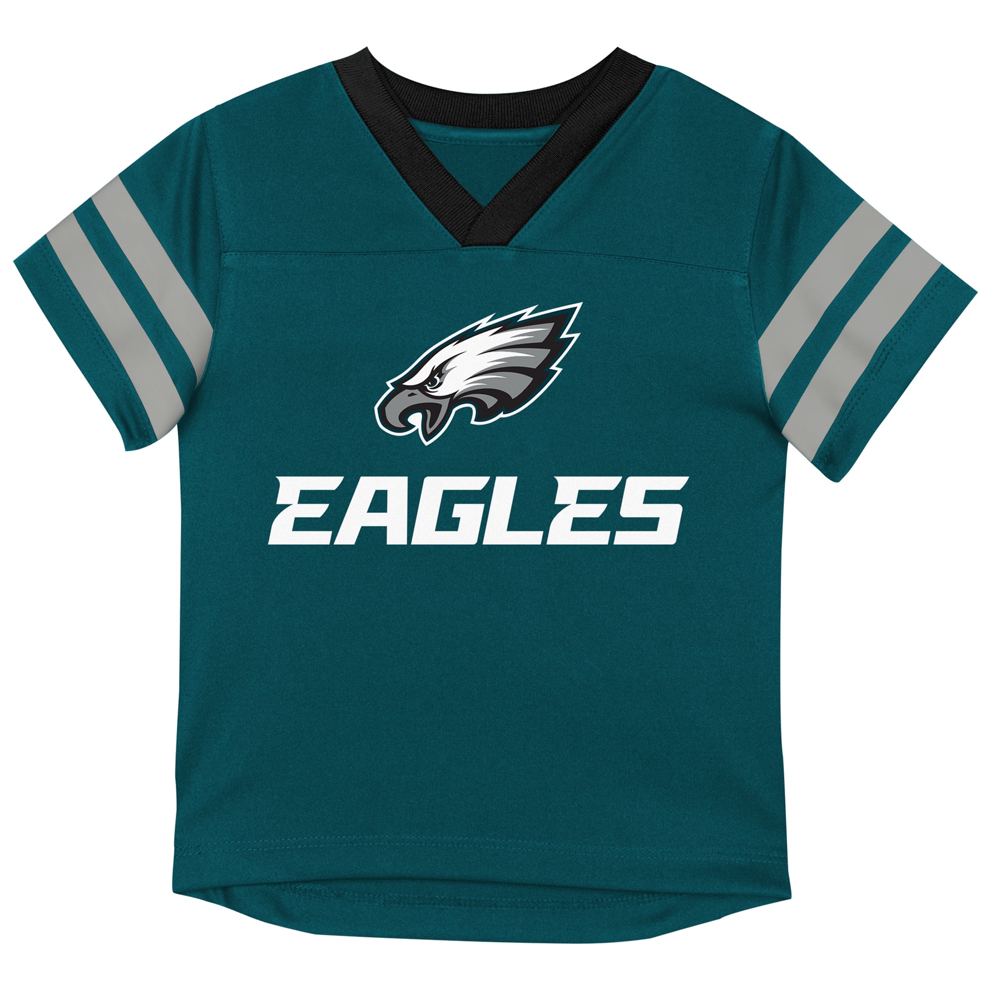 Toddler Outerstuff Midnight Green/Black Philadelphia Eagles Red Zone Jersey Top & Pants Set