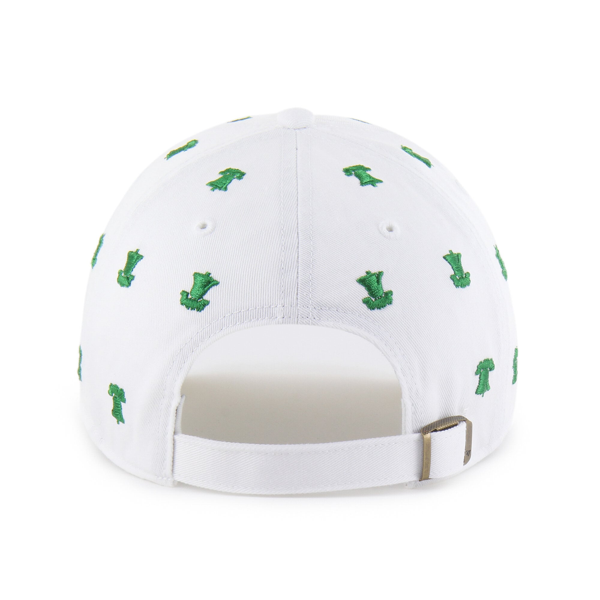 Casquette unisexe ajustable « 47 White Philadelphia Eagles Confetti Clean Up »