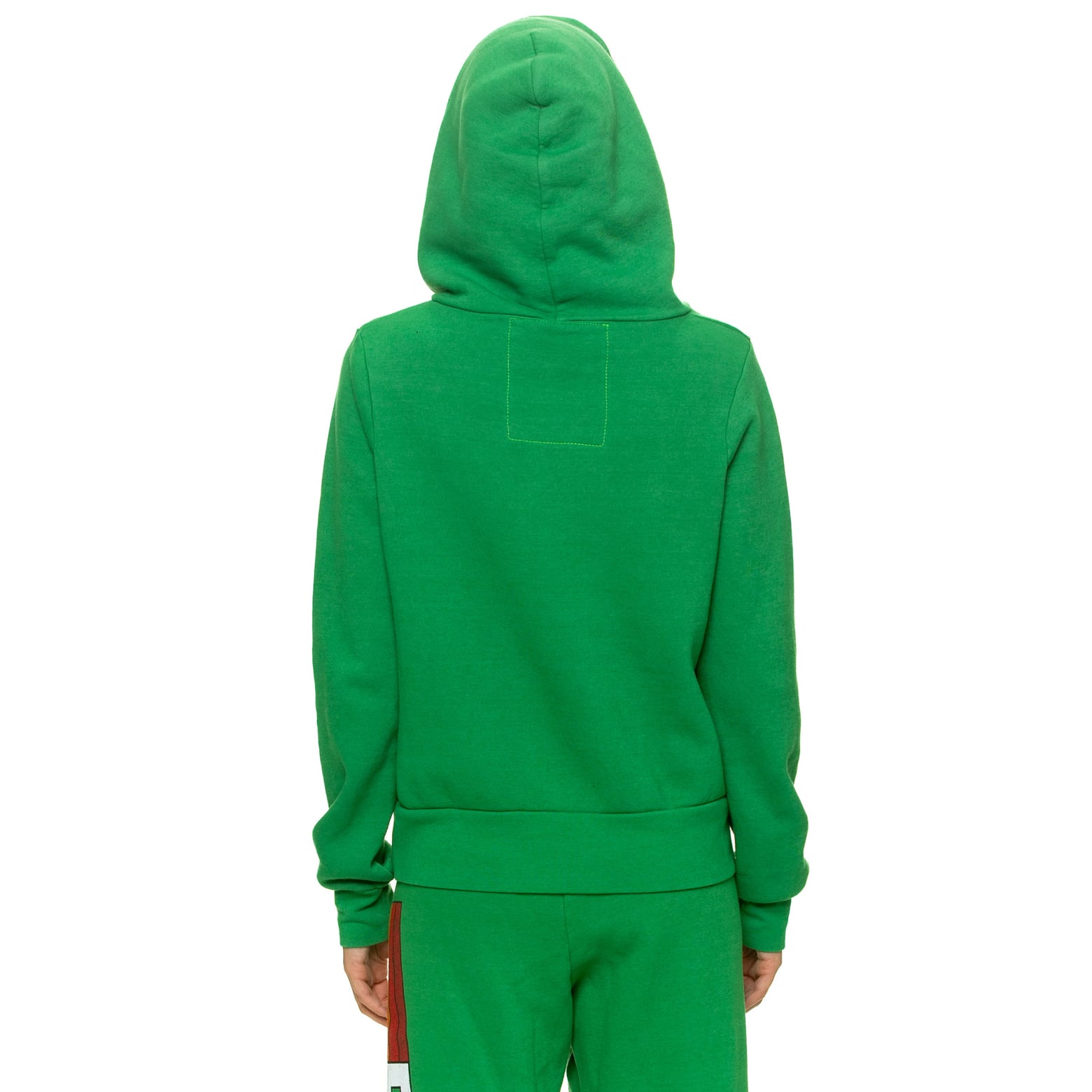 Sweat à capuche unisexe Aviator Nation Kelly Green Philadelphia Eagles en mélange de trois matières, fermeture éclair intégrale