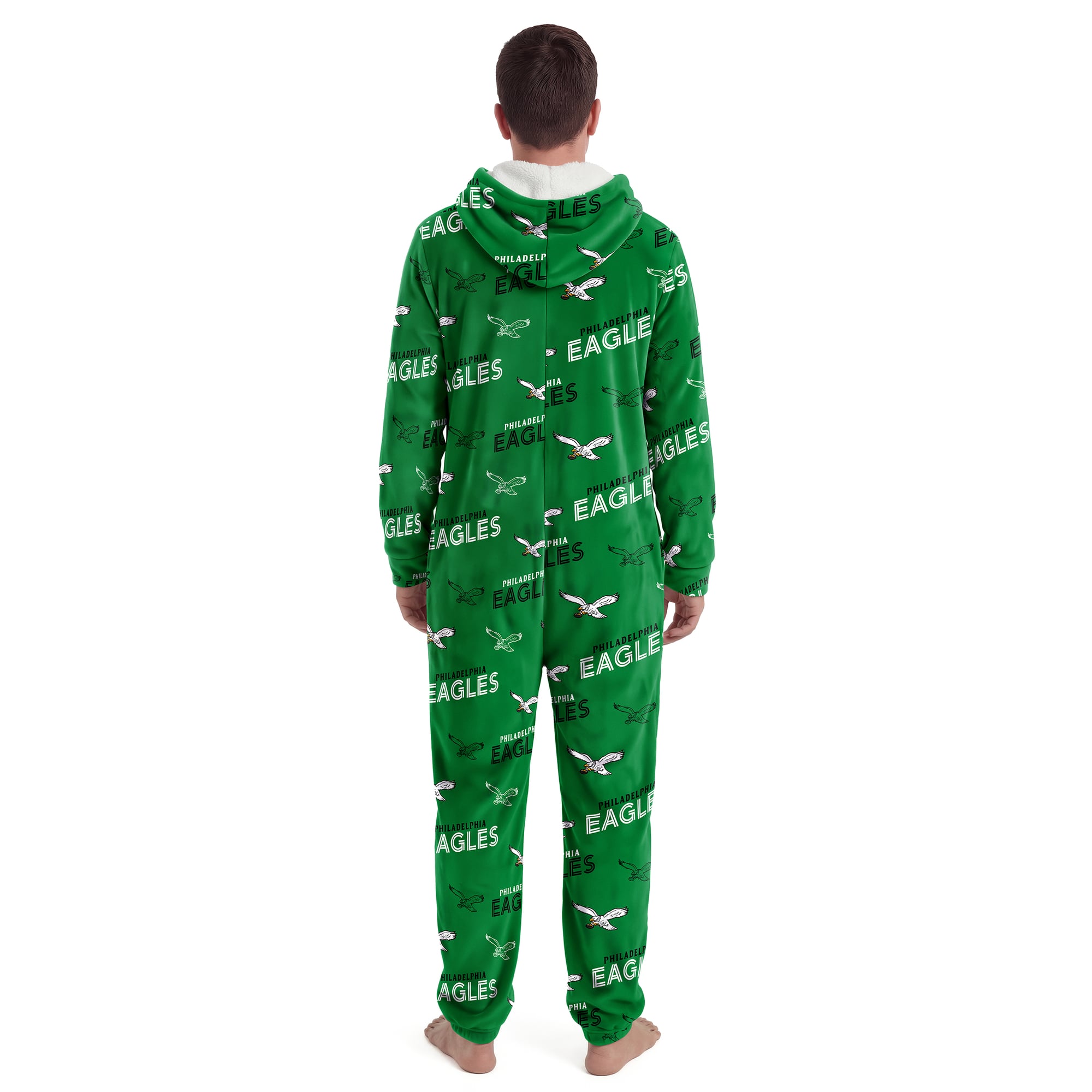 Unisex Concepts Sport Kelly Green Philadelphia Eagles Sidekick Union Suit