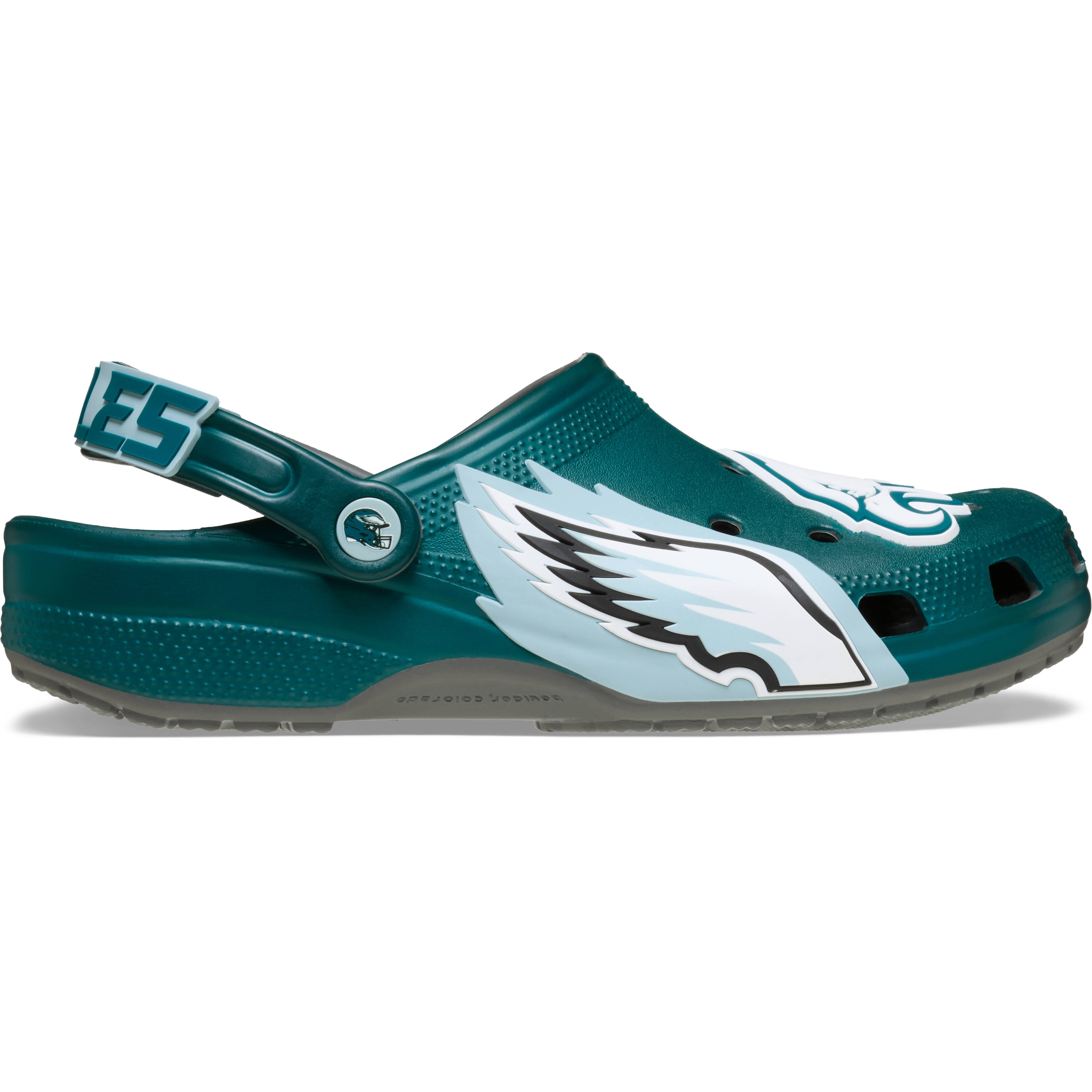 Unisex Crocs  Midnight Green Philadelphia Eagles Classic Clog