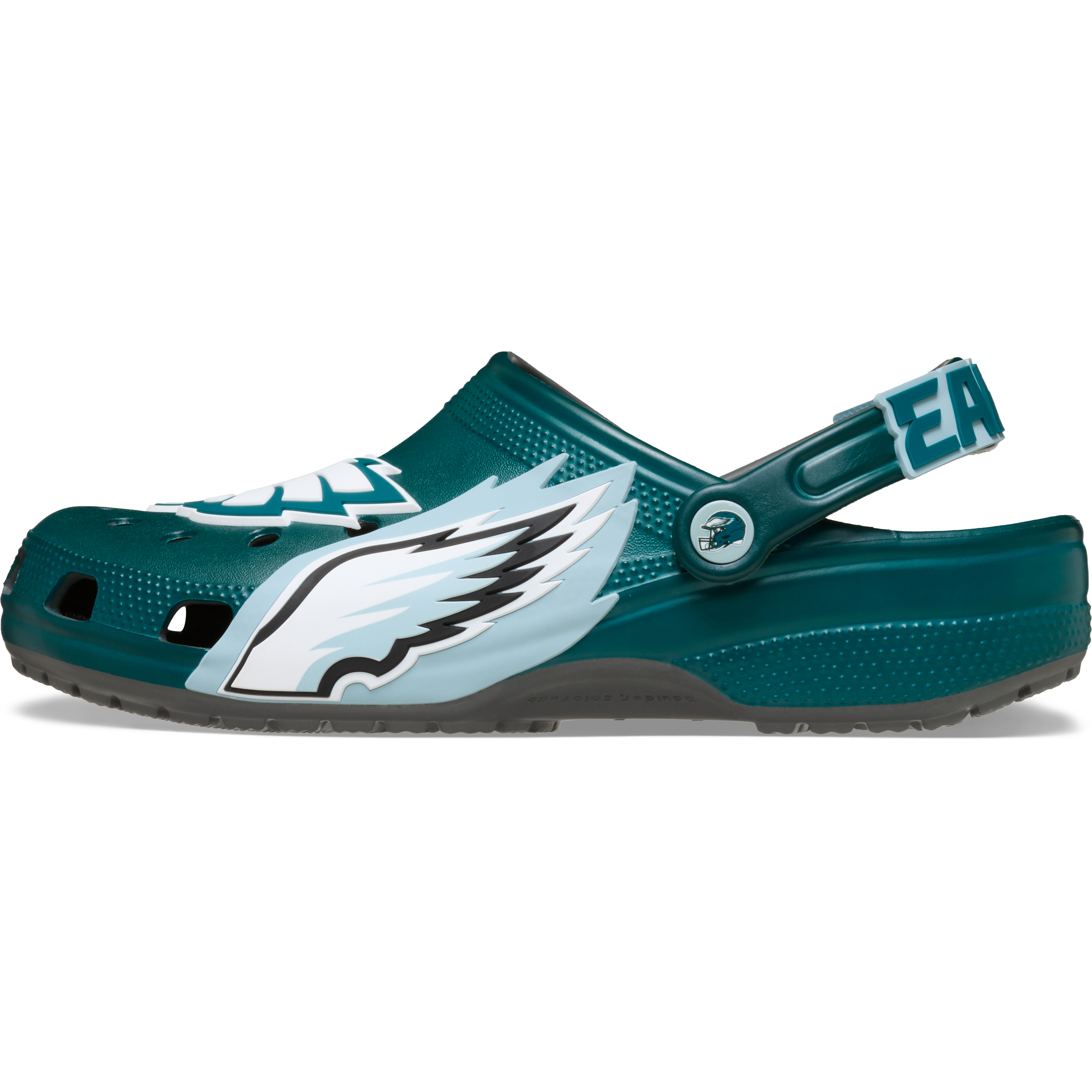 Unisex Crocs  Midnight Green Philadelphia Eagles Classic Clog