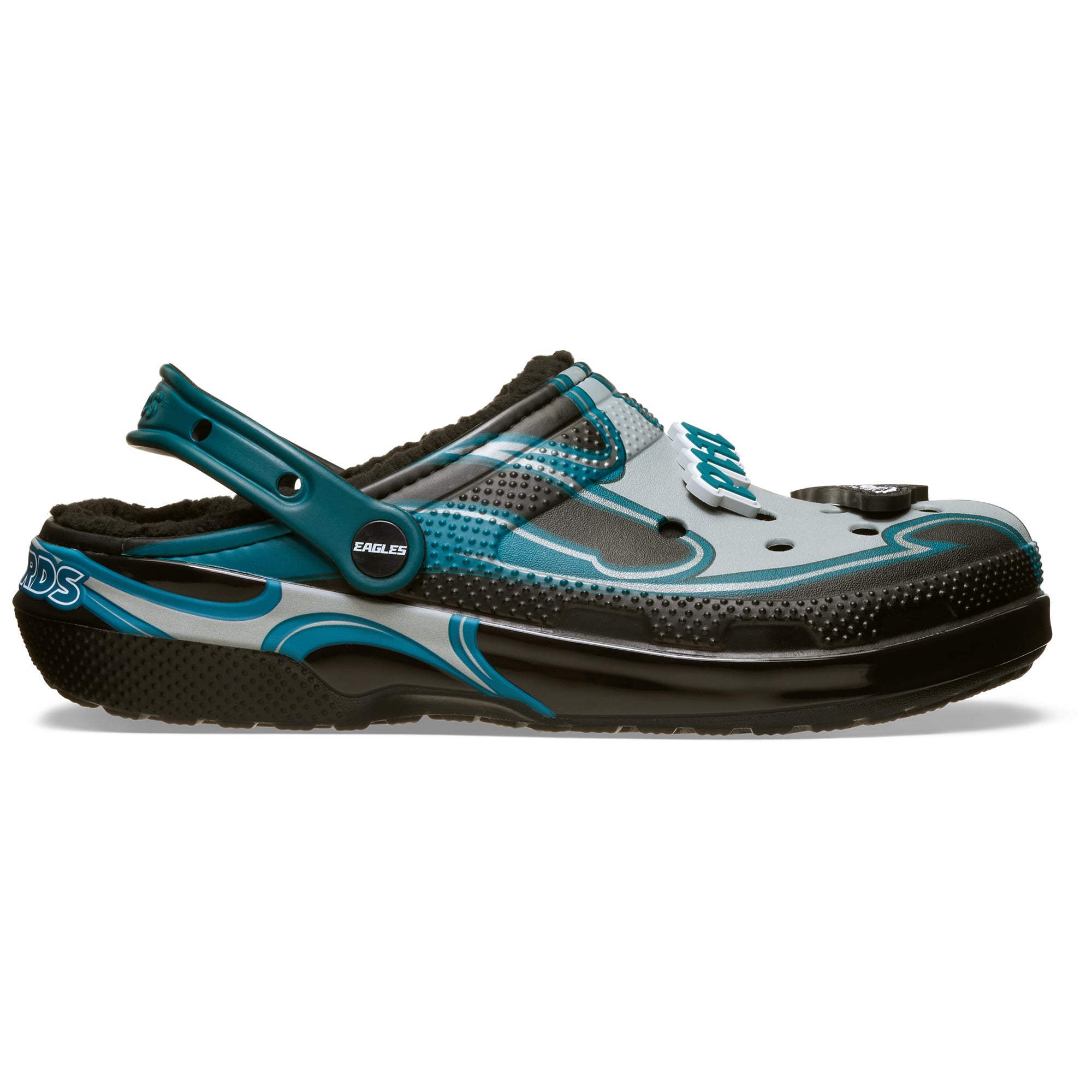 Unisex Crocs Philadelphia Eagles Classic Lined Clog